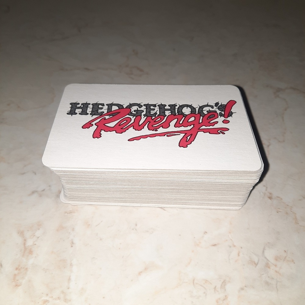 Hedgehogs Revenge Vintage Game Replacement Piece Cards